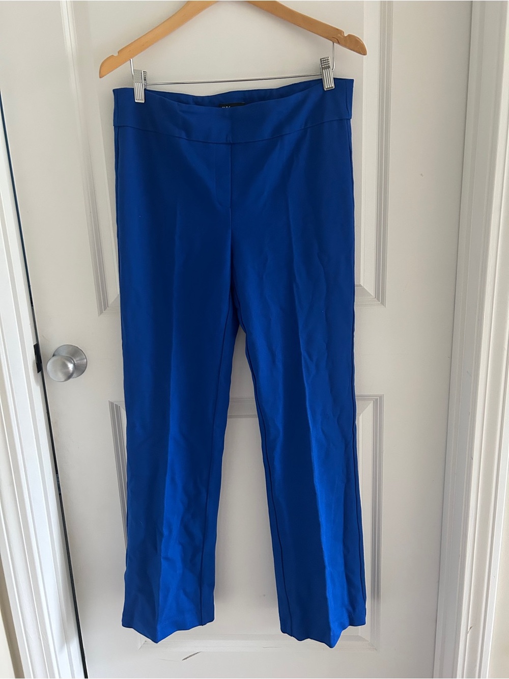 Jones New York Royal Blue Stretch Dress Pants